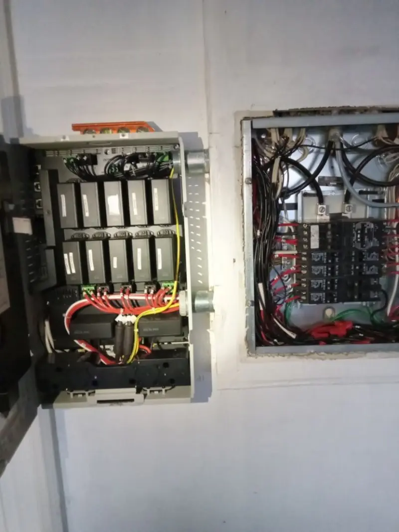 Electrical panel upgrade completed for Electrical Inspection in Ozark